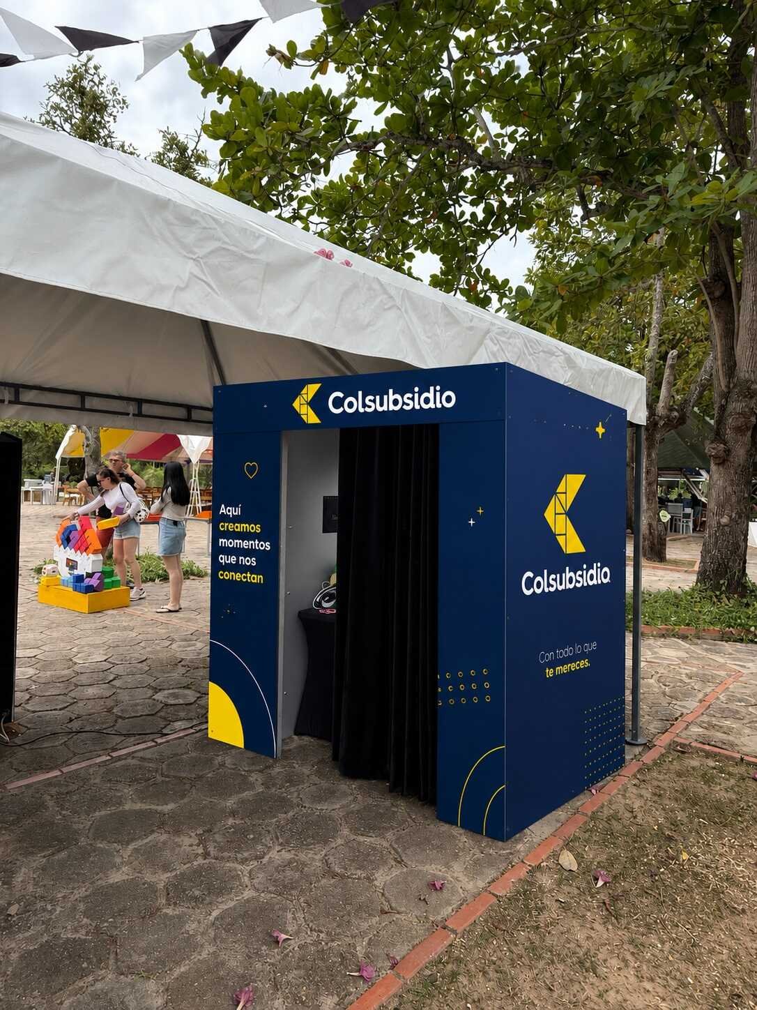 Cabina Cerrada Vintage — Instantánea