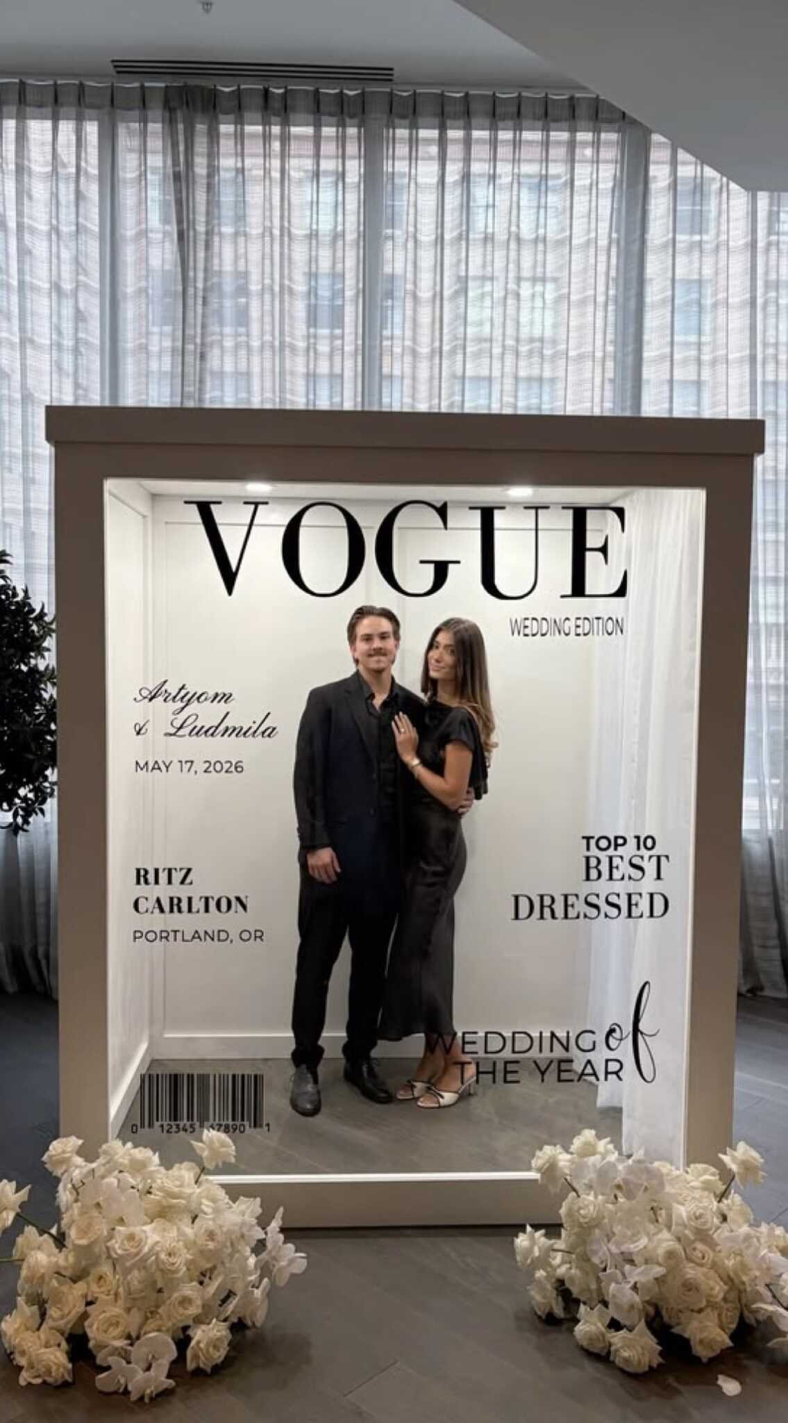 Cabina Magazine tipo Revista Vogue — Instantánea