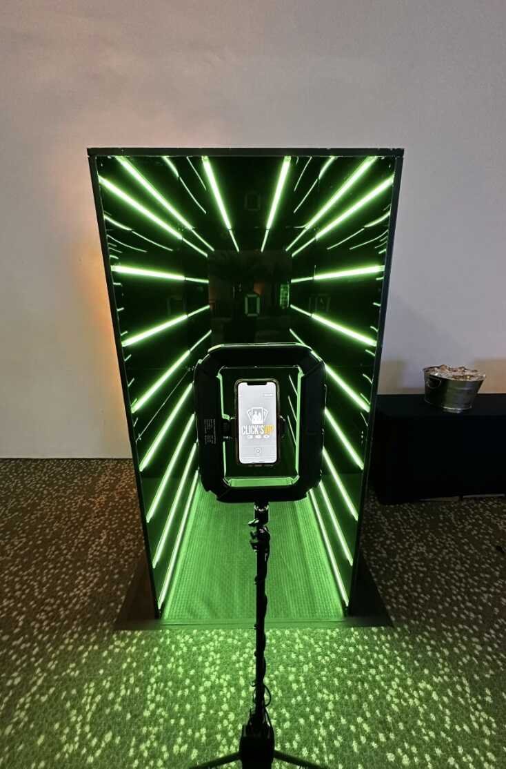 Túnel LED — Instantánea