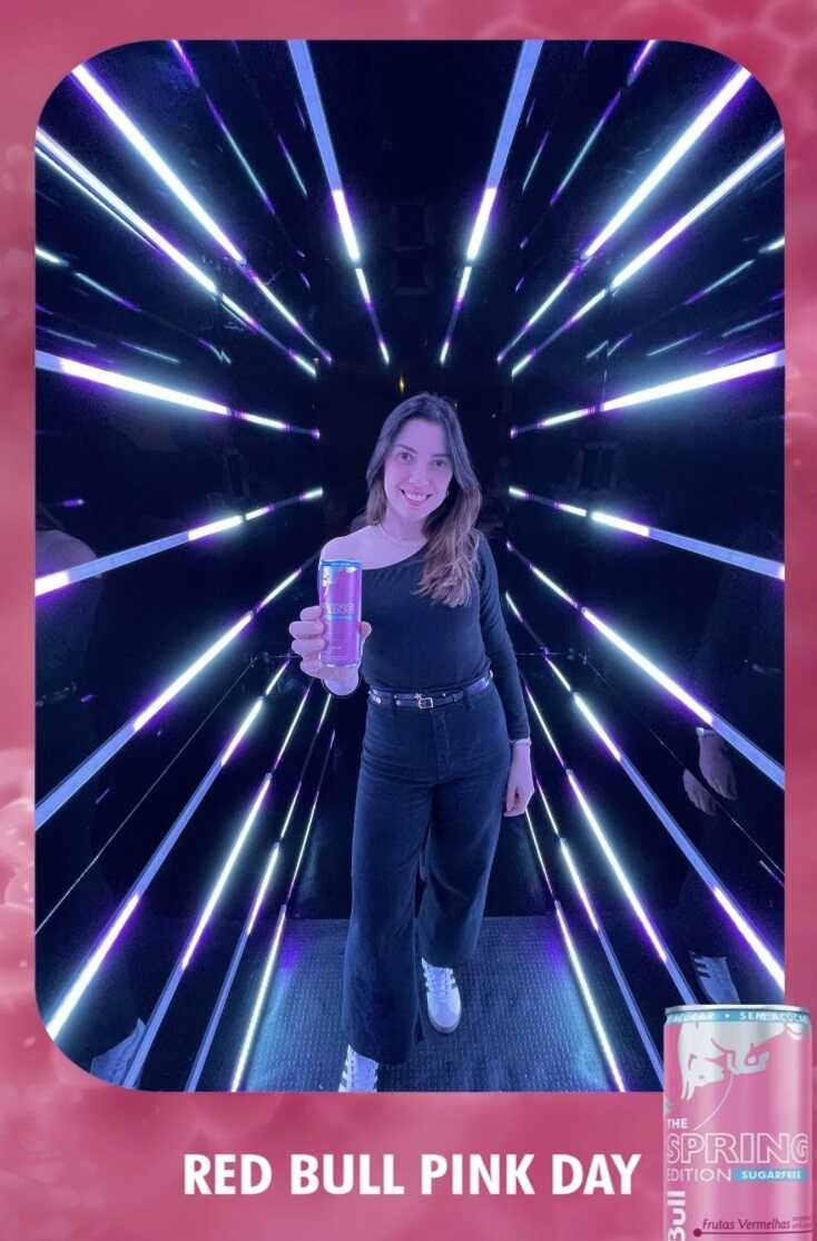 Túnel LED — Instantánea